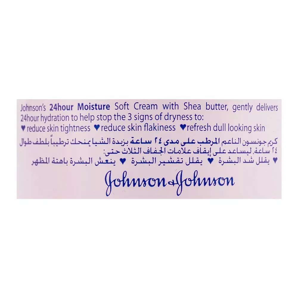 Johnson'S 24 Hour Moisture Soft Cream, 300Ml