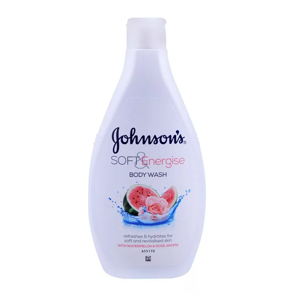 Johnson'S Body Wash Soft &Amp;Amp; Energise, 400Ml