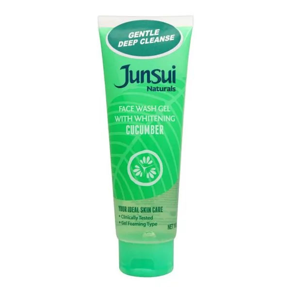 Junsui Cucumber Whitening Face Wash Gel With Whitening, 100g