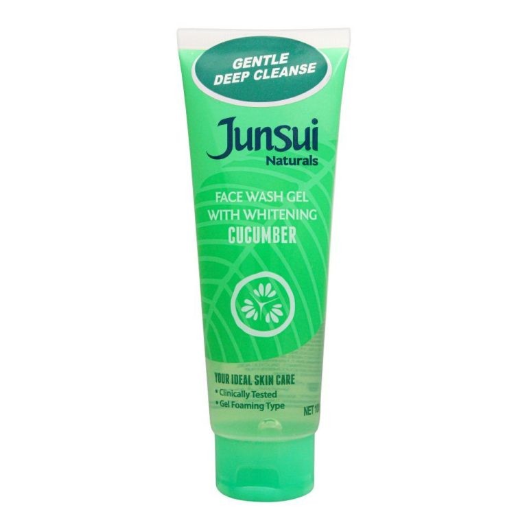 Junsui Cucumber Whitening Face Wash Gel With Whitening, 100G