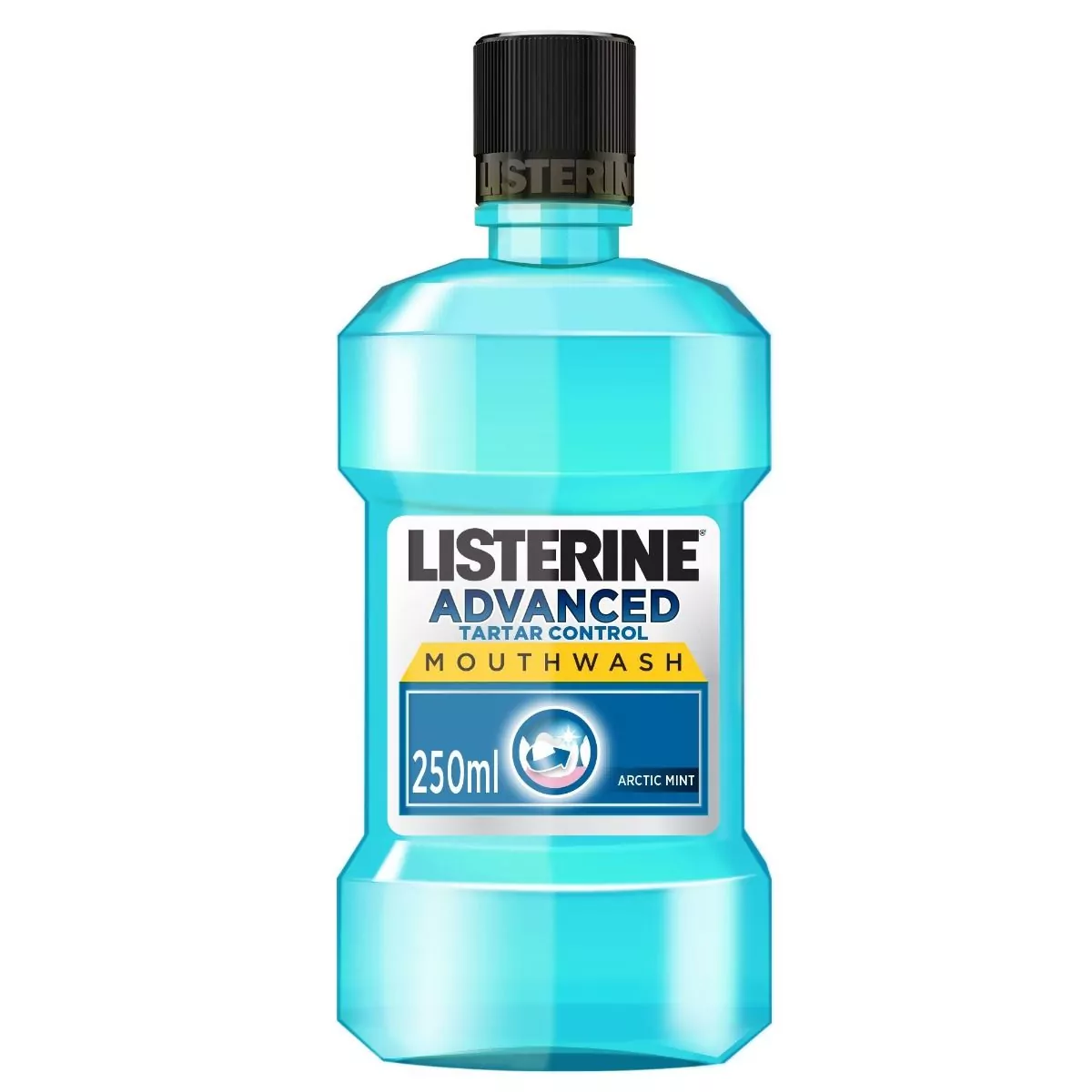 Listerine Advanced Tartar Control Antiseptic Mouthwash Arctic Mint, 250Ml