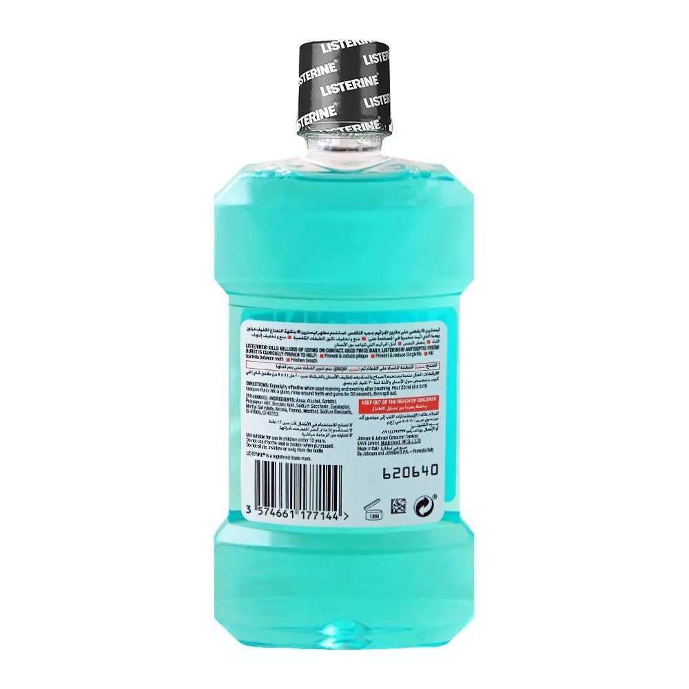 Listerine Fresh Burst Antiseptic Mouthwash 250Ml A