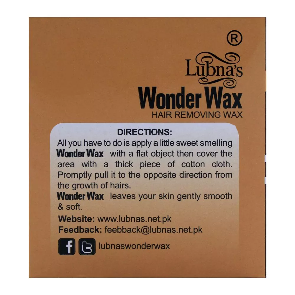 Lubnas Hair Removing Wonder Wax Medium 