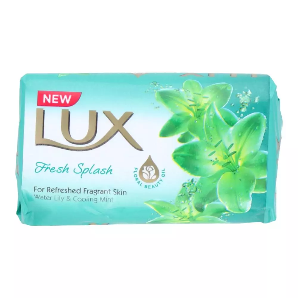 Lux Soap Fresh Splash Water Lily And Cooling Mint 140Gm