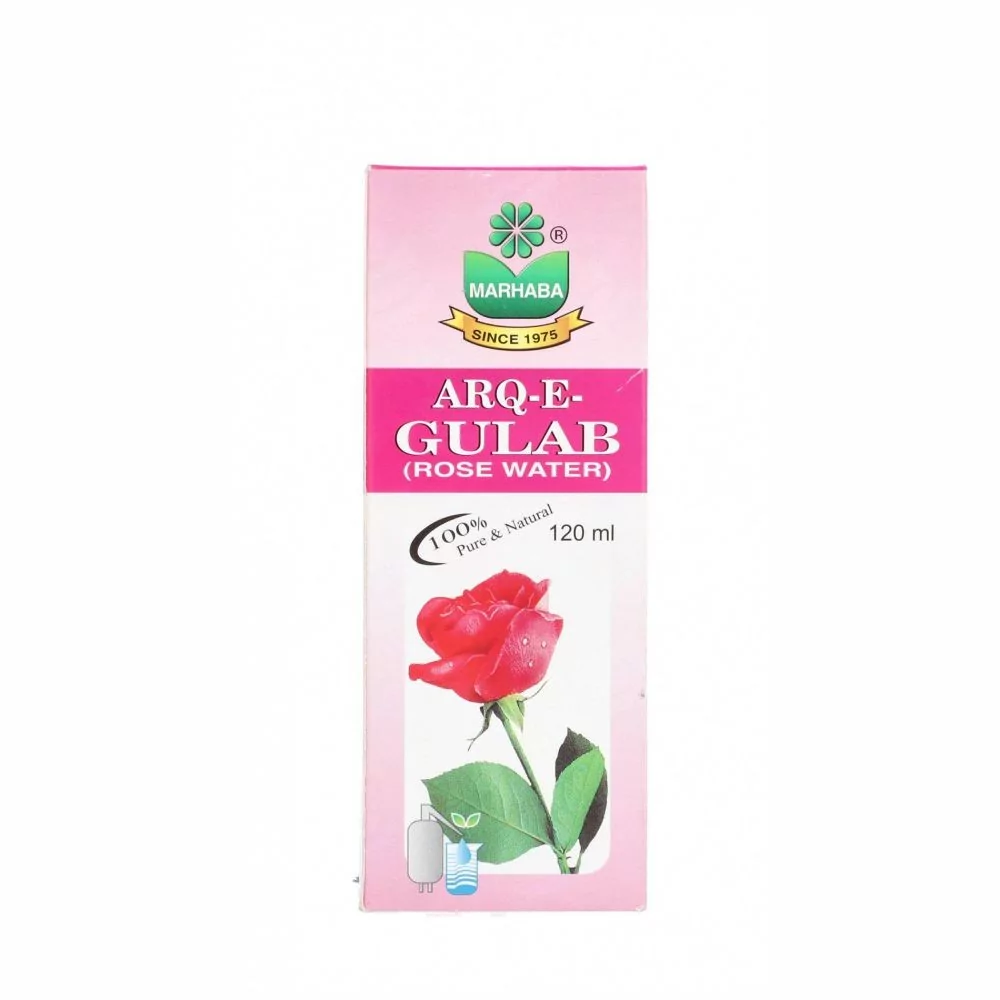 Marhaba Arq-E-Gulab Rose Water 120Ml