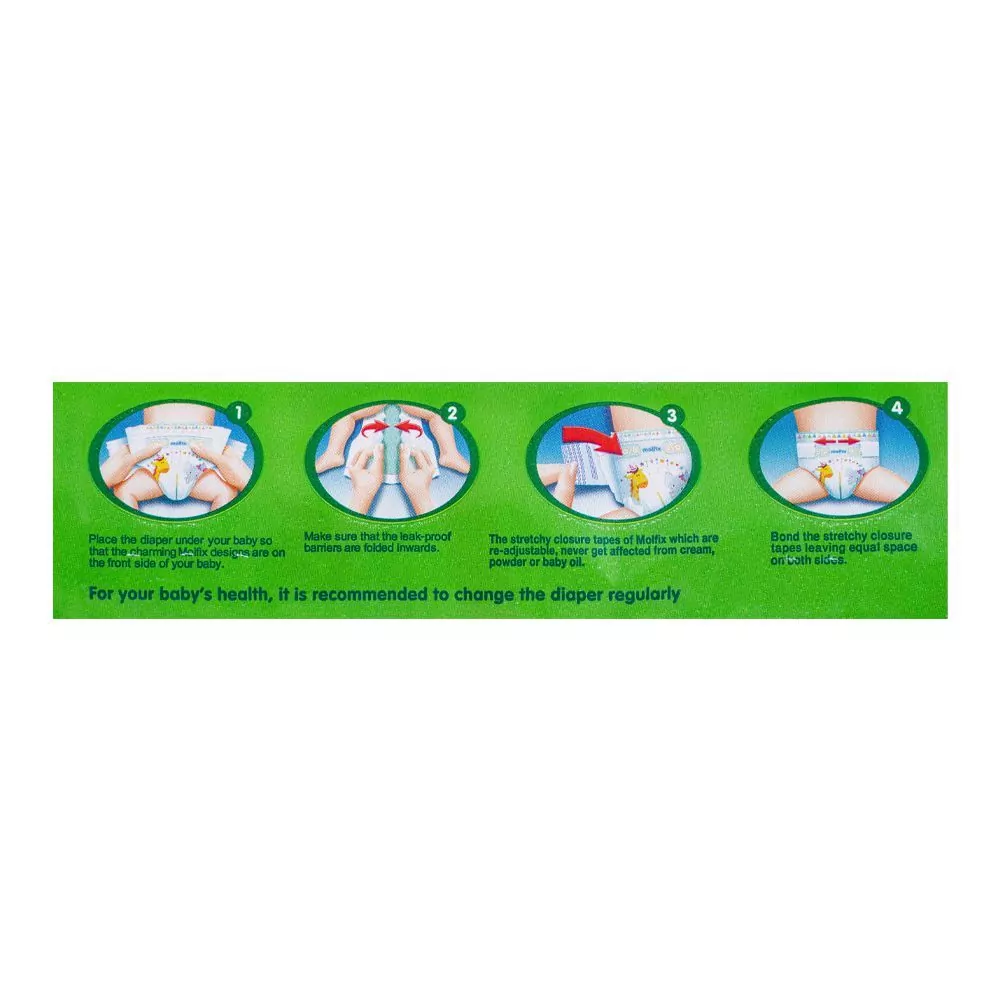 Molfix Baby Diaper Pants Midi Size 3, 62pcs (4-9kg) - Secure Fit - Catch N  Pack