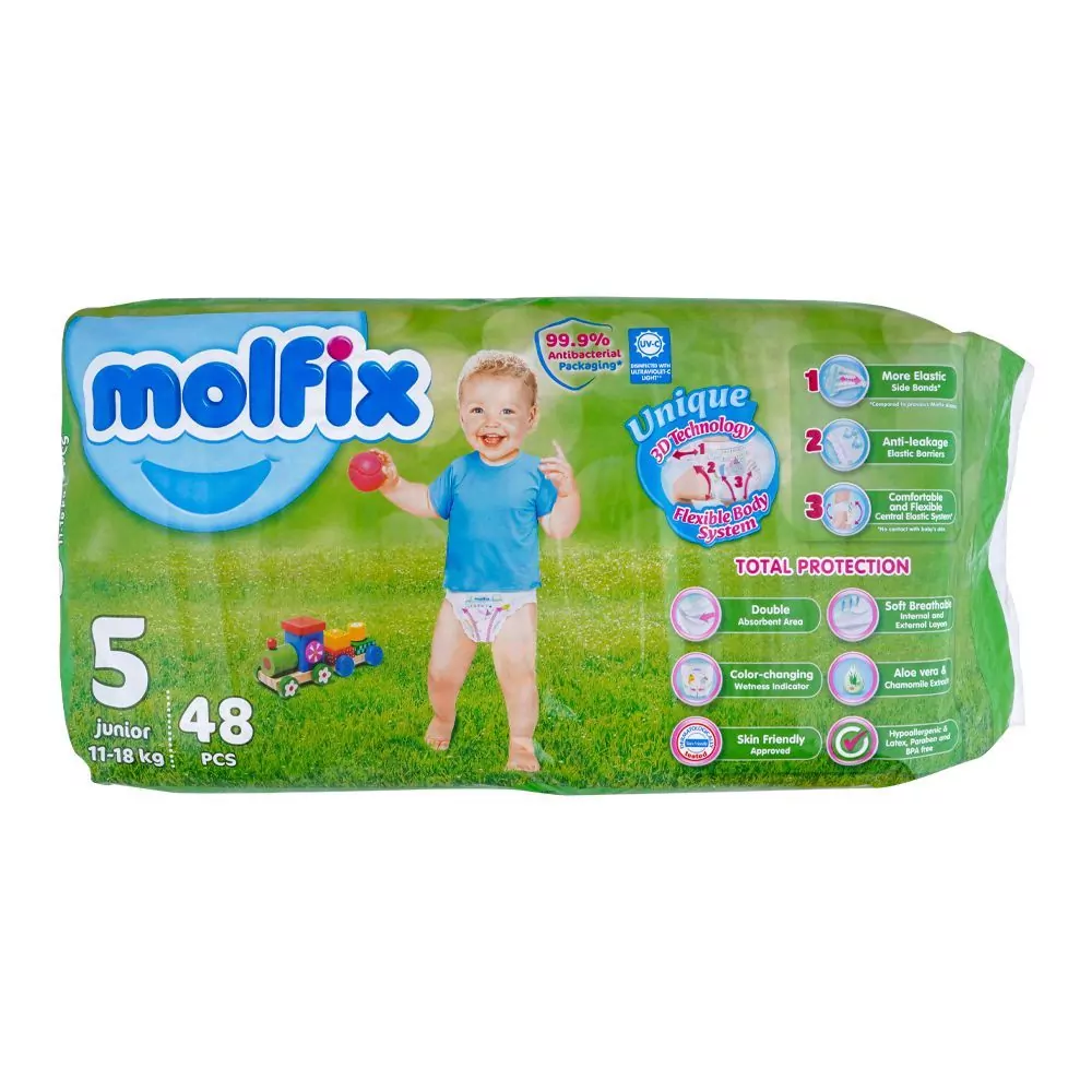 Molfix Diaper 5 Junior 11 18Kg 48S A