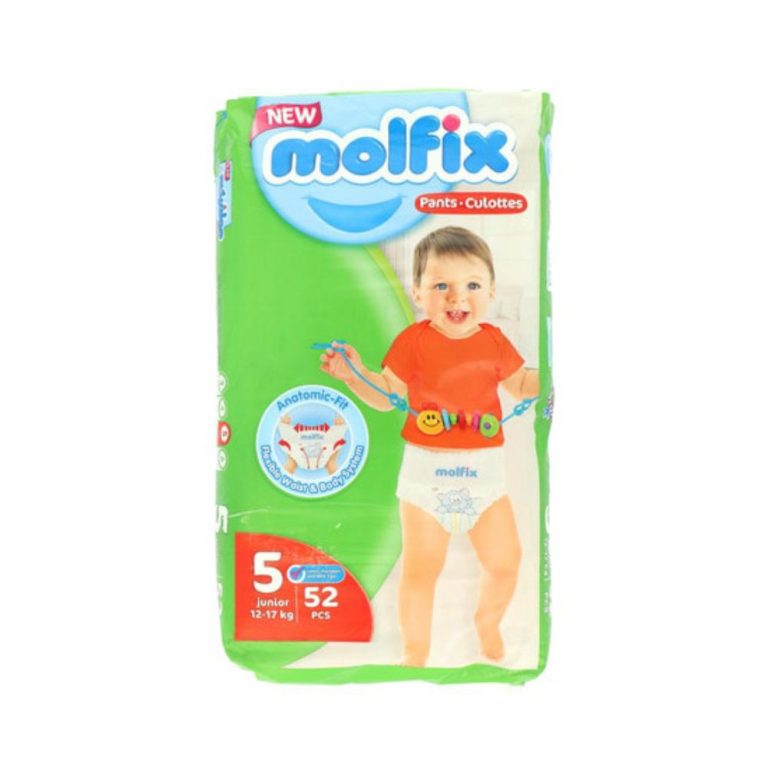 Molfix Diaper Pants Junior Size 5 12-17 Kg 52 Pcs