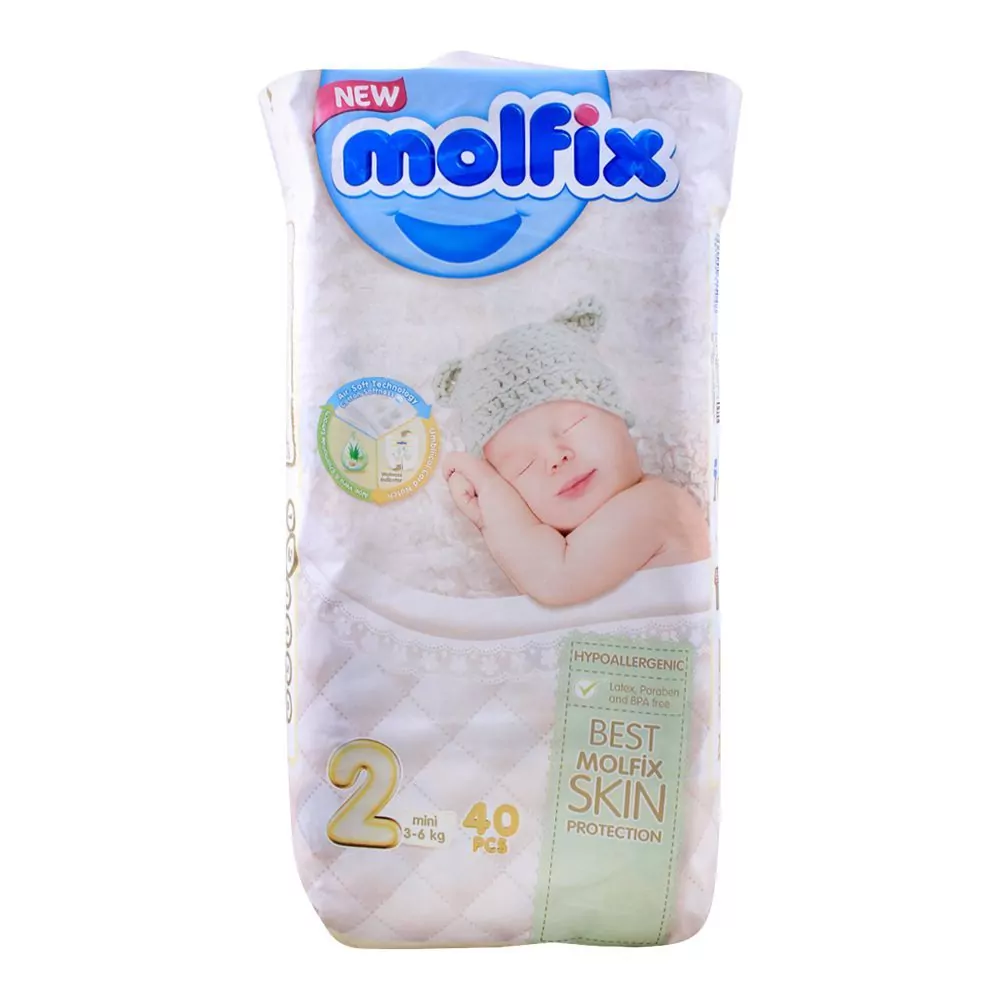 Molfix No. 2 Mini 3-6 Kg 40-Pack