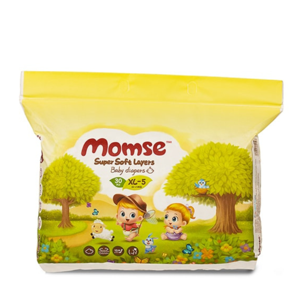 Momse Baby Diapers XL 5 30pc