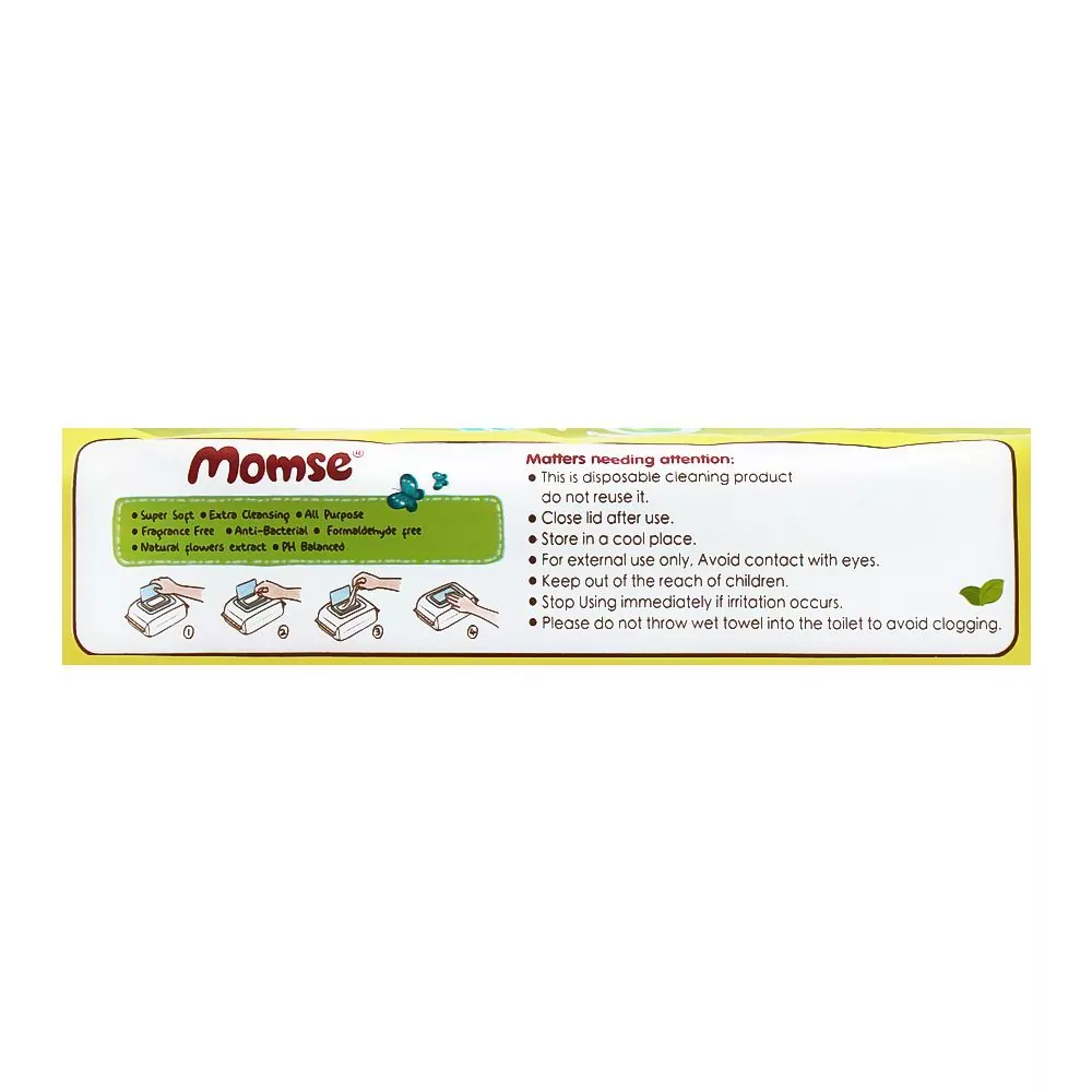 Momse Baby Wipes 66Pc