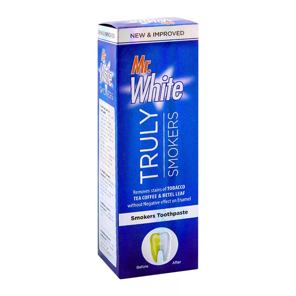 Mr. White Truly Smokers Toothpaste, 70G