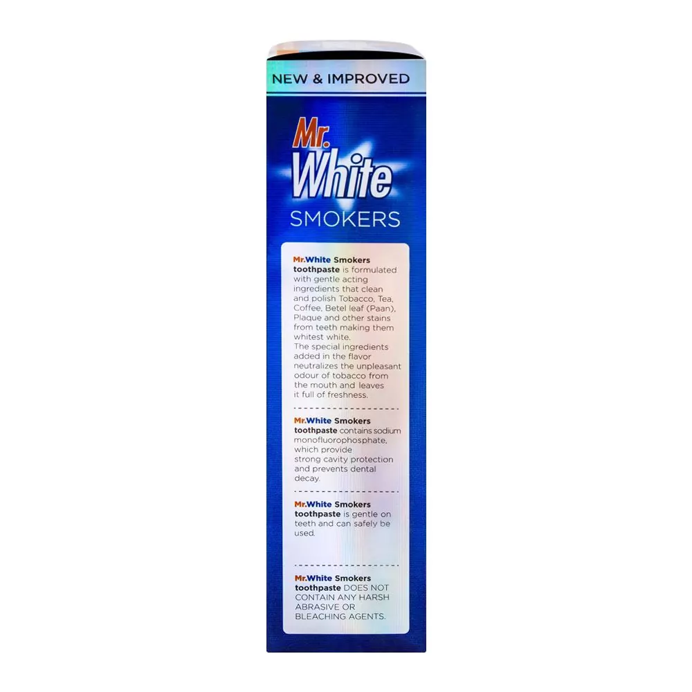 Mr. White Truly Smokers Toothpaste, 70G