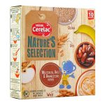 Nestle Cerelac Nature's Selection Cereal, Multigrain, Dates & Bananalicious, 175g
