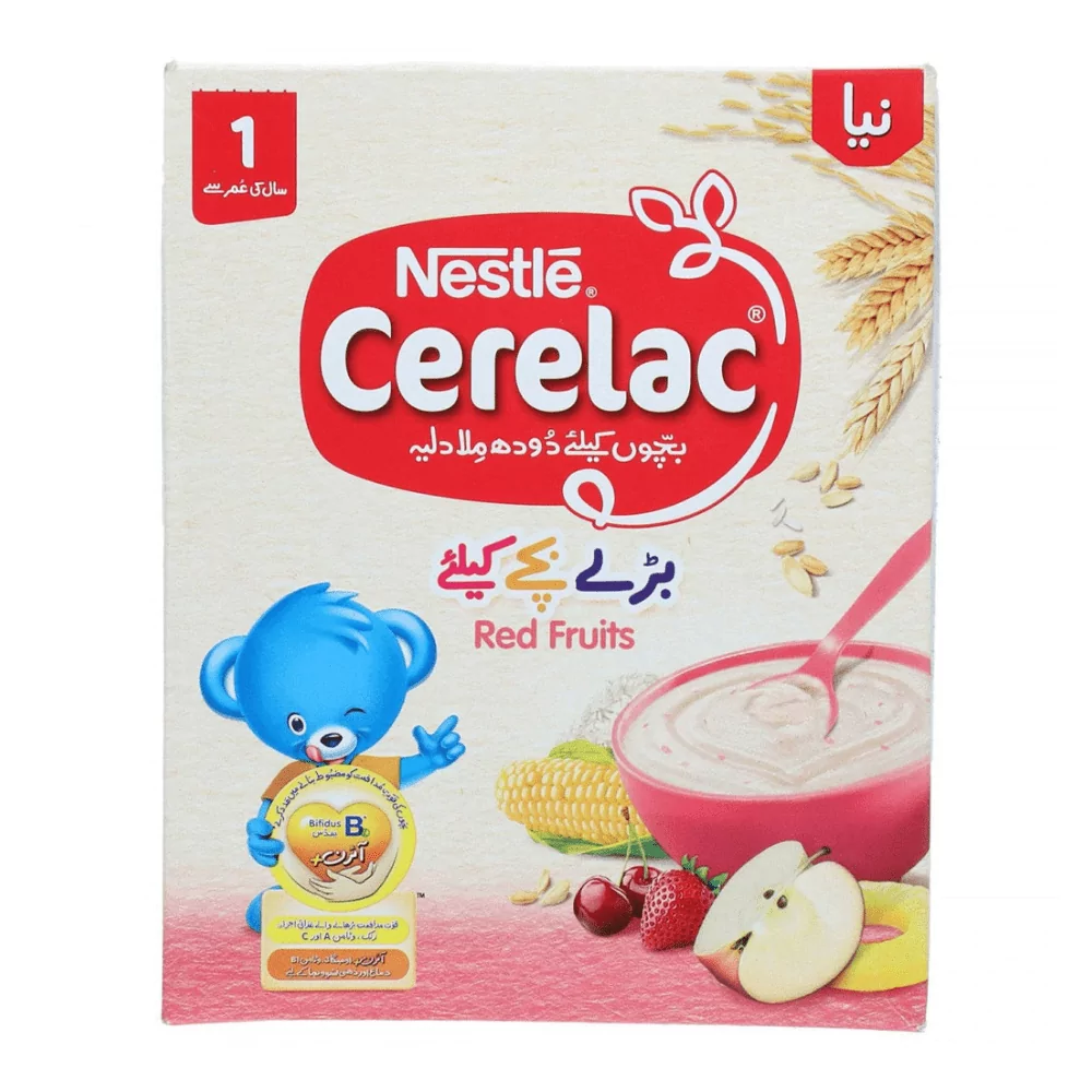 Nestle Cerelac Red Fruits, 1 Year+, 175G