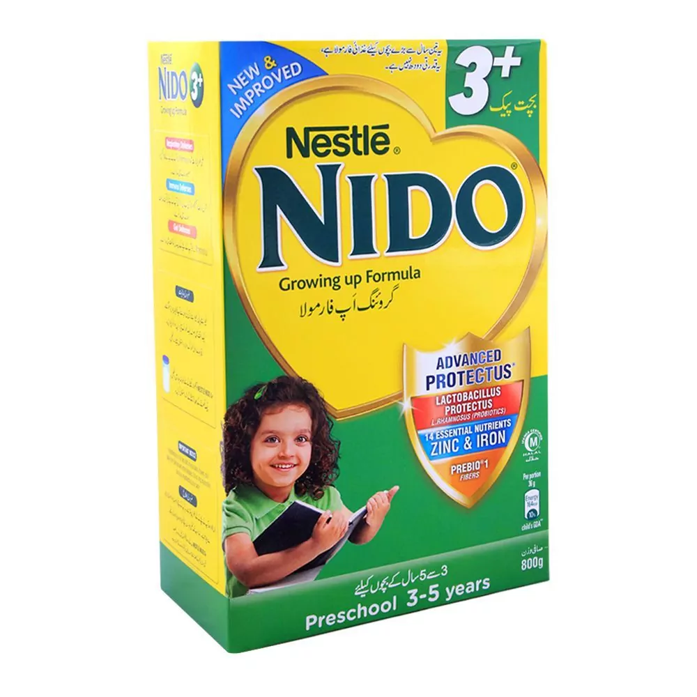 Nestle Nido Milk Powder 3Plus Economy Pack 800Gm