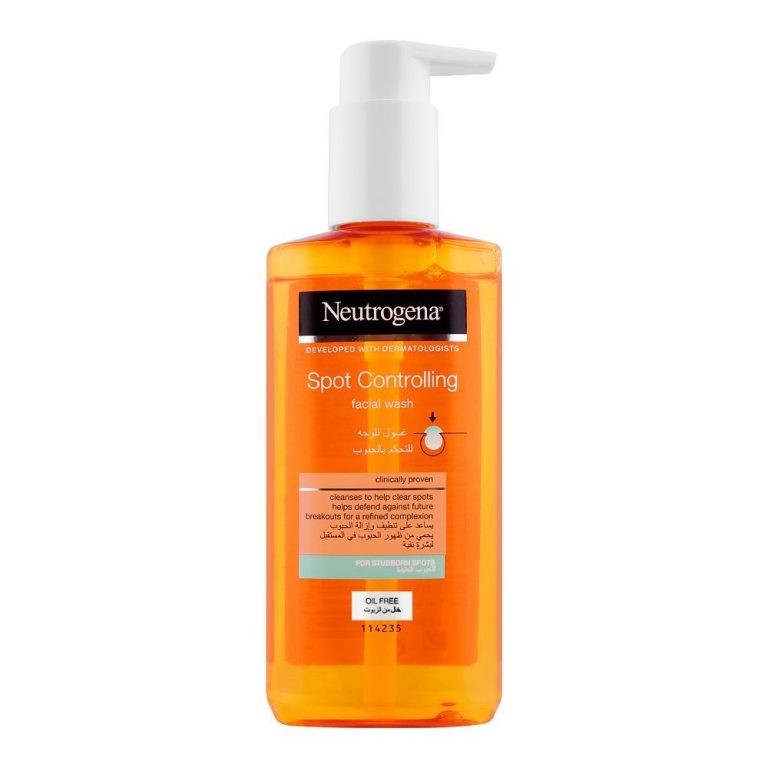 Neutrogena Spot Controlling Oil Free Facial Wash 200Ml A