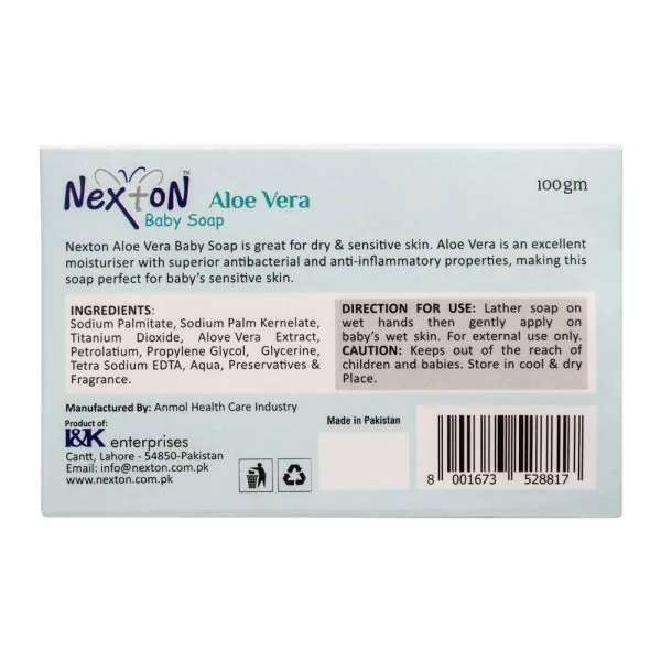 Nexton Aloe Vera Baby Soap, 100g