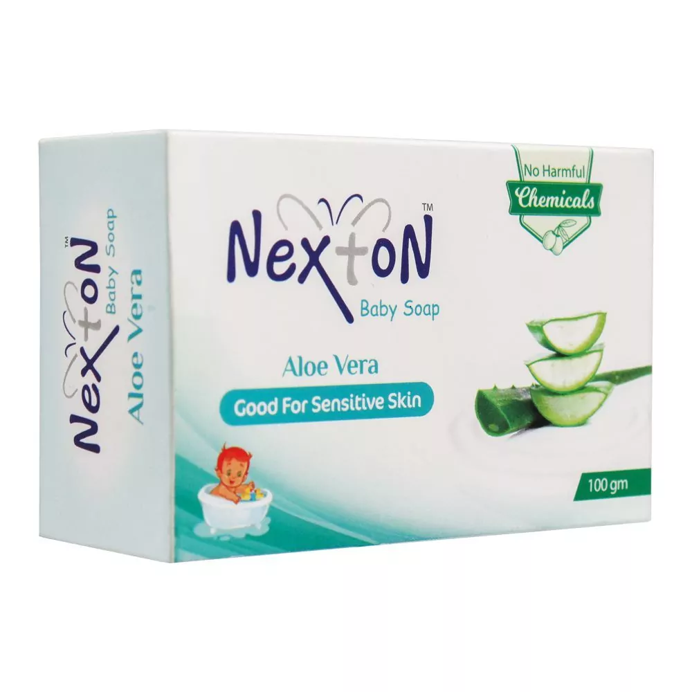 Nexton Aloe Vera Baby Soap, 100G