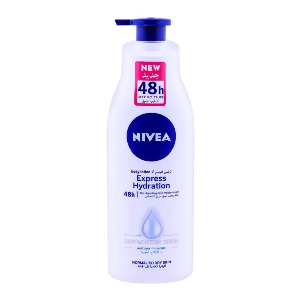 Nivea 48H Express Hydration Body Lotion, Normal To Dry Skin, 400ml