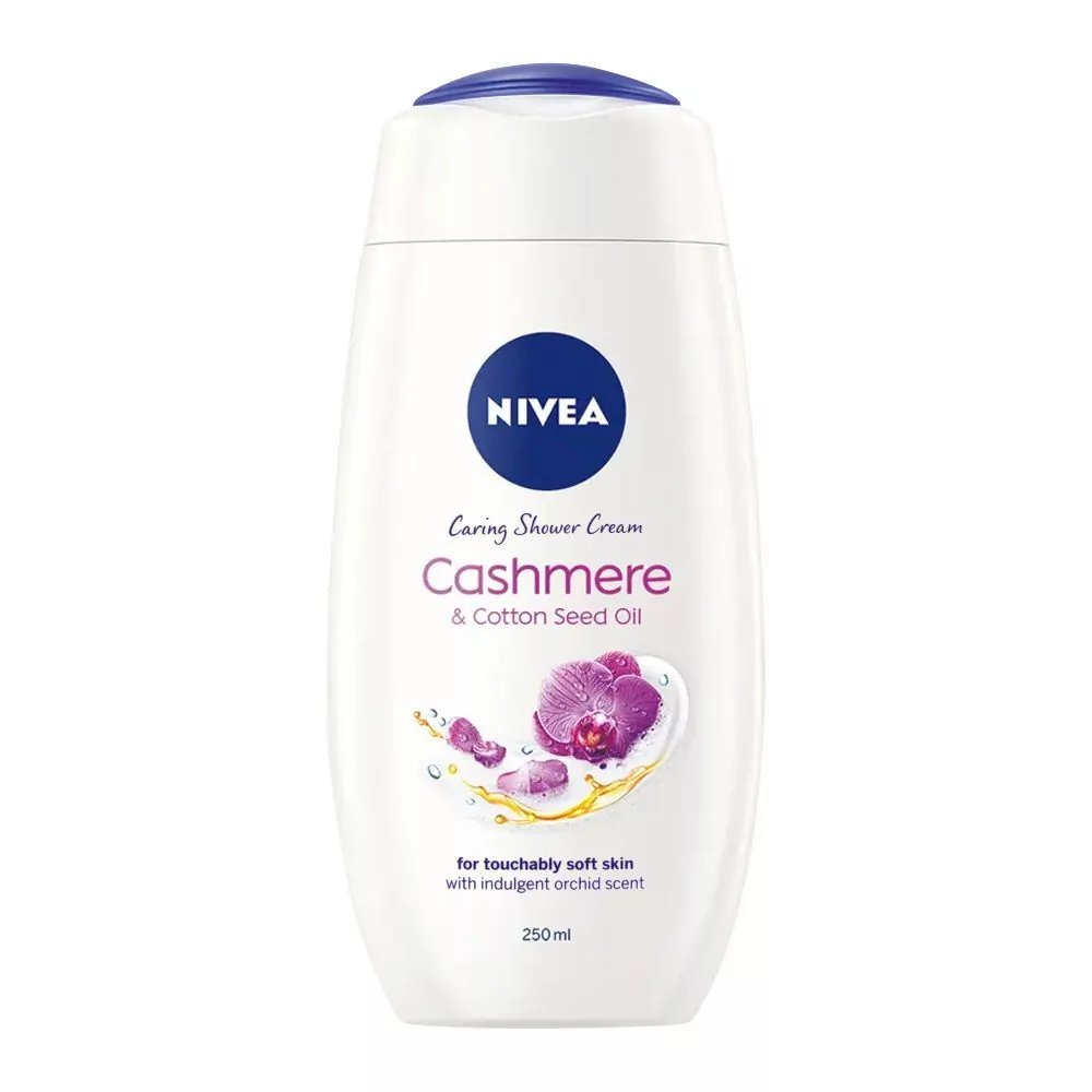 Nivea Cashmere &Amp;Amp; Cotton Seed Oil Caring Shower Cream, 250Ml