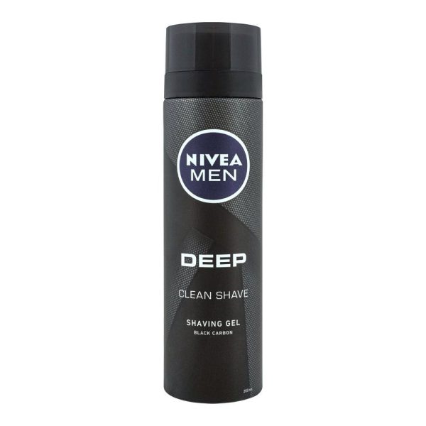 Nivea Men Deep Black Carbon Shaving Foam, 200ml