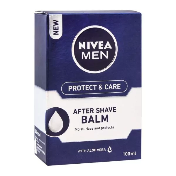 Nivea Men Protect & Care Moisturizing After Shave Balm, 100ml