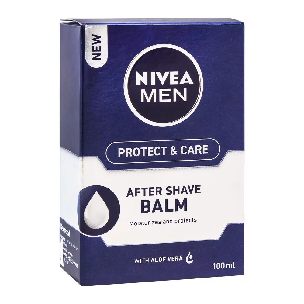 Nivea Men Protect &Amp; Care Moisturizing After Shave Balm, 100Ml