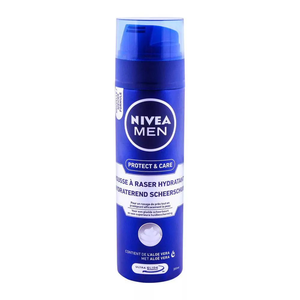 Nivea Men Protect &Amp;Amp; Care Moisturizing Shaving Foam 200Ml