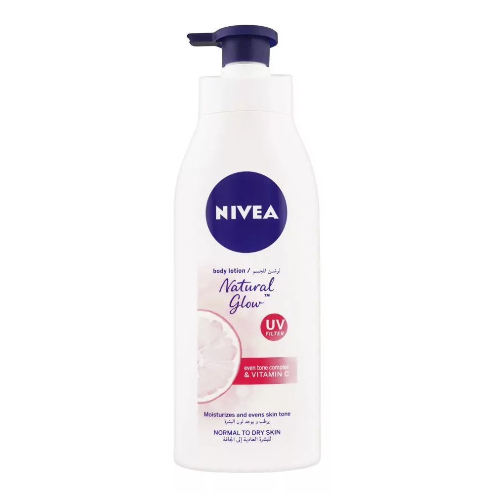 Nivea Natural Fairness Uv Filter Body Lotion, Normal To Dry Skin, 400Ml