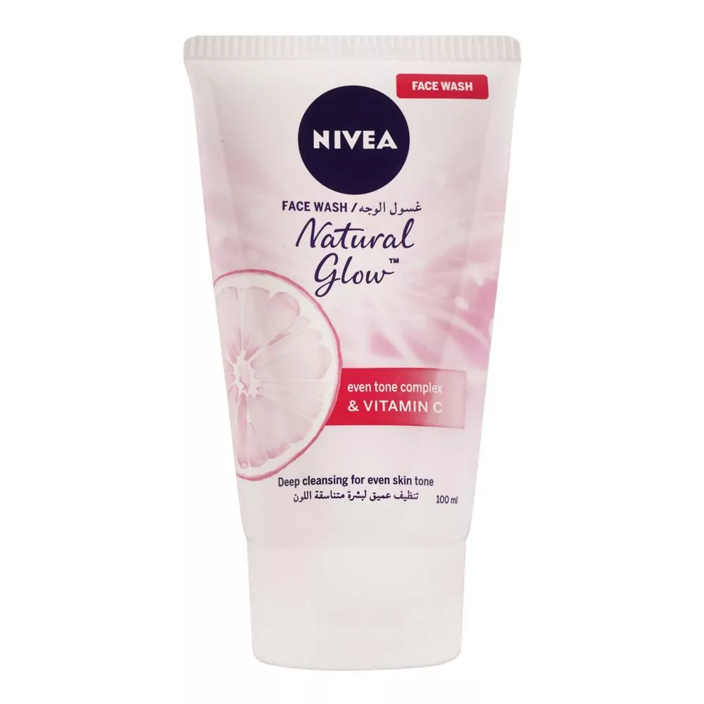 Nivea Natural Glow Even Tone Complex &Amp;Amp; Vitamin C Face Wash, 100Ml