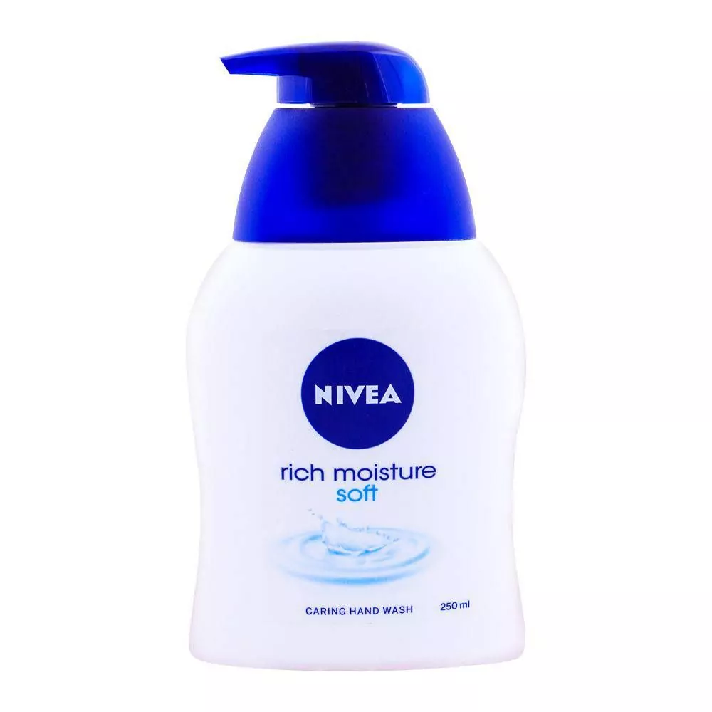 Nivea Rich Moisture Soft Hand Wash 250Ml