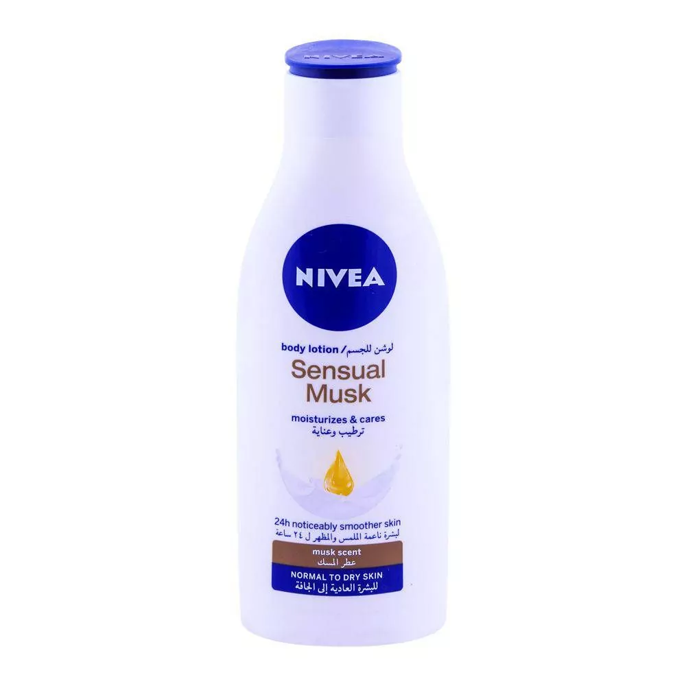 Nivea Sensual Musk Body Lotion, Normal To Dry Skin, 250Ml