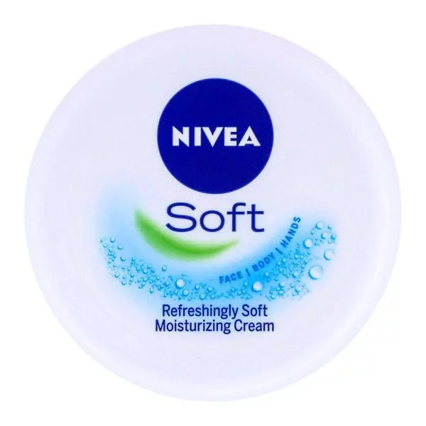 Nivea Soft Refreshingly Soft Moisturizing Cream, Jojoba Oil + Vitamin-E, 200ml