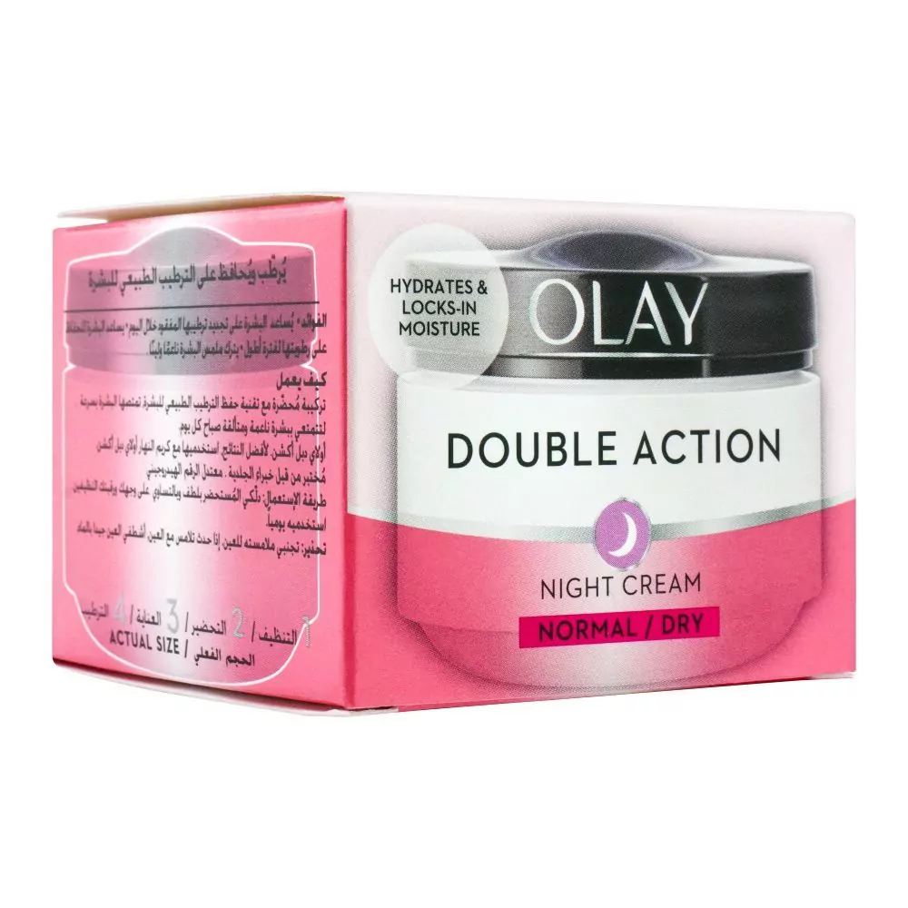 Olay Double Action Night Cream Normal Dry Skin 50Ml Naheed.pk A