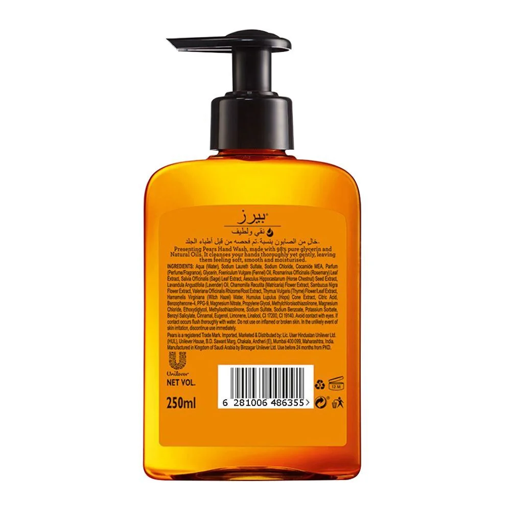 Pears Hand Wash 250Ml