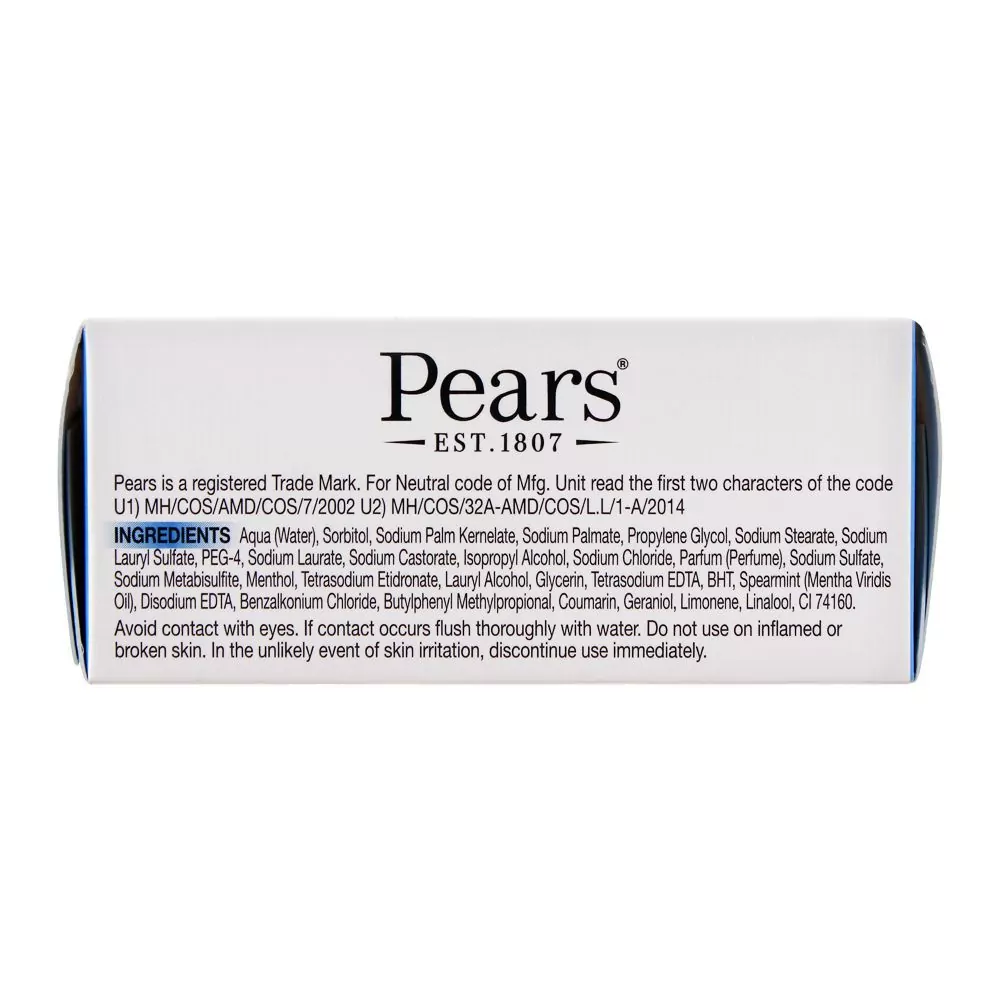 Pears Soap Mint Extracts 125Gm