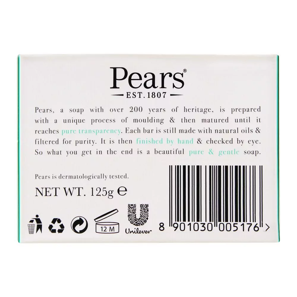 Pears Soap Pure Lemon Flower Exrta Extracts 125Gm A