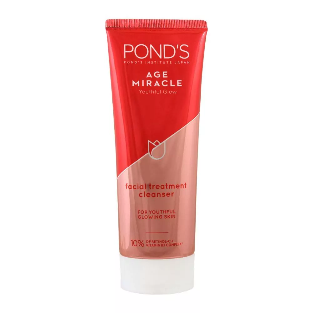 Pond’s Age Miracle Youthful Glow Facial Treatment Cleanser-100G