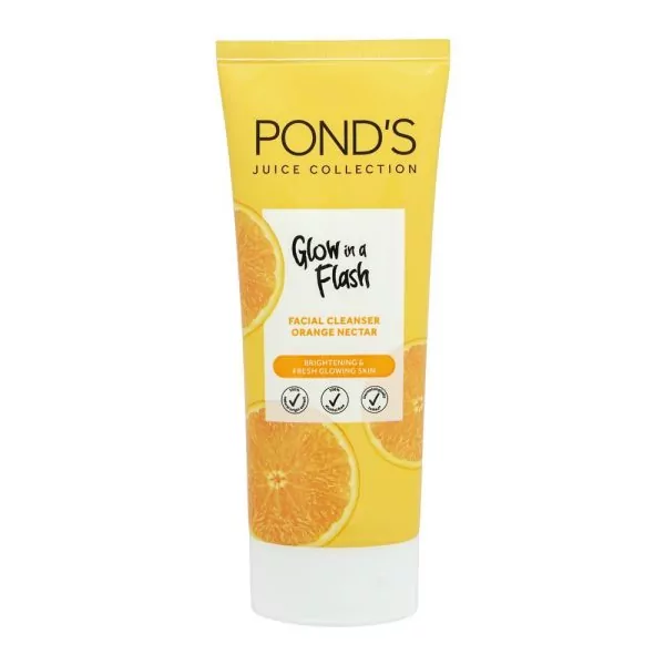 Ponds Facial Cleanser Orange Glow In A Flash 90gm