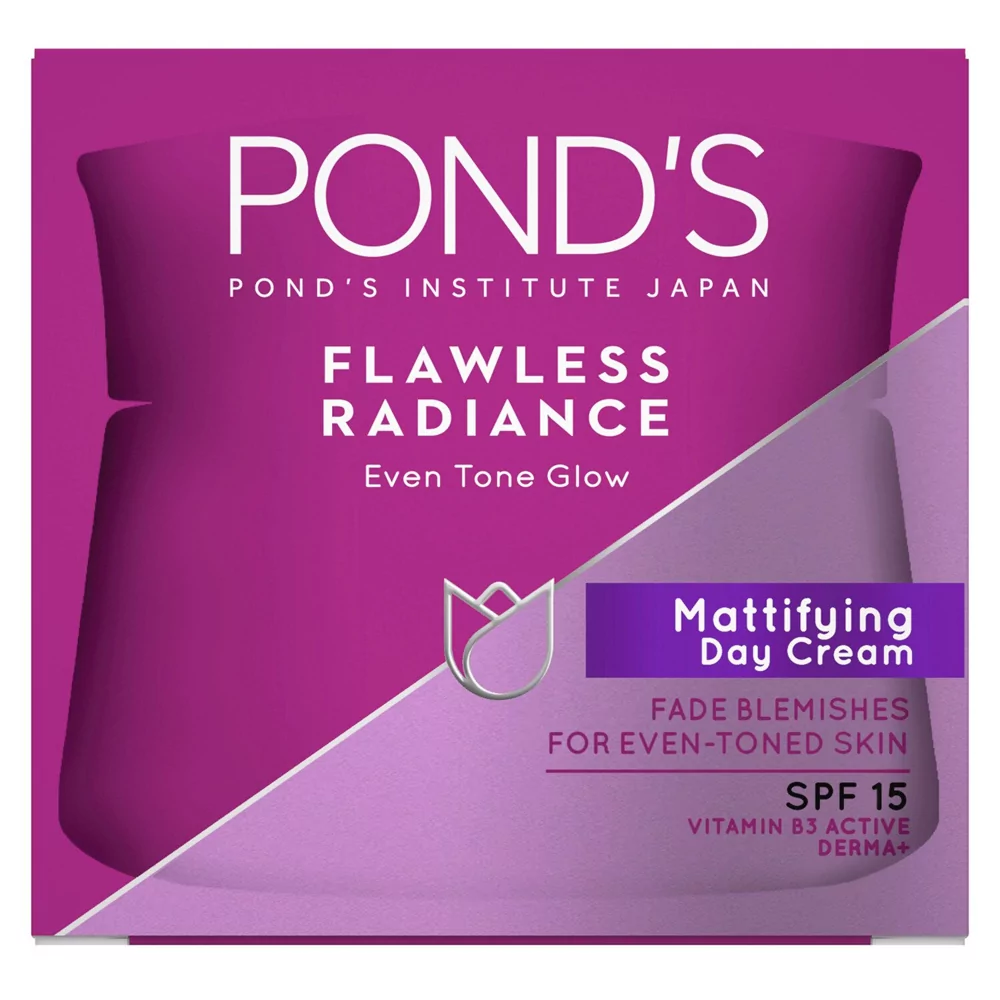 Pond'S Flawless Radiance Derma+ Mattifying Day Cream Spf 15 50 Gm