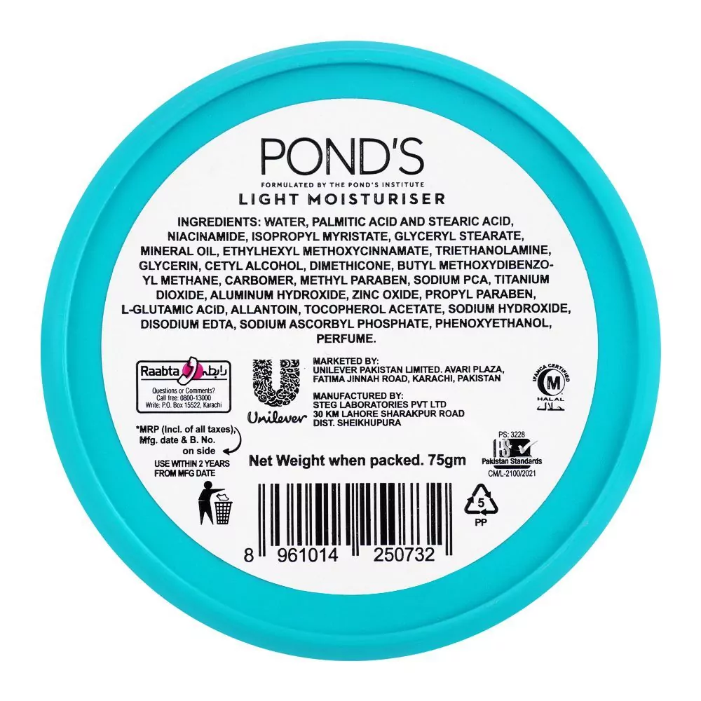 Pond'S Light Moisturiser Soft Glowing Skin Cream, 75Gm