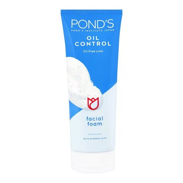 Pond's Oil Control Oil-Free Look Facial Foam, 100g