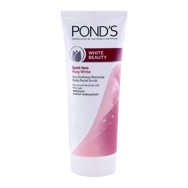 Pond's White Beauty Spot-Less Sun Dullness Removal Facial Scrub, 100g