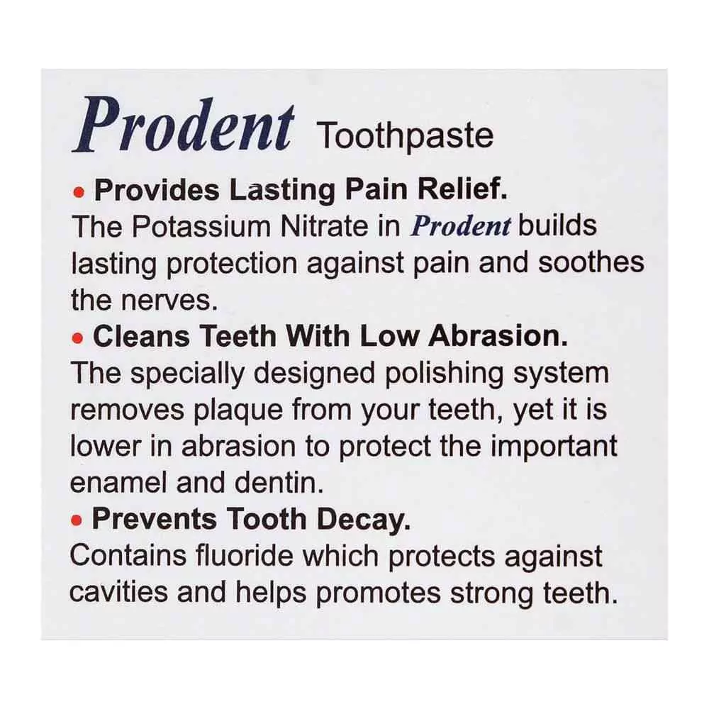 Prodent Toothpaste 100Gm