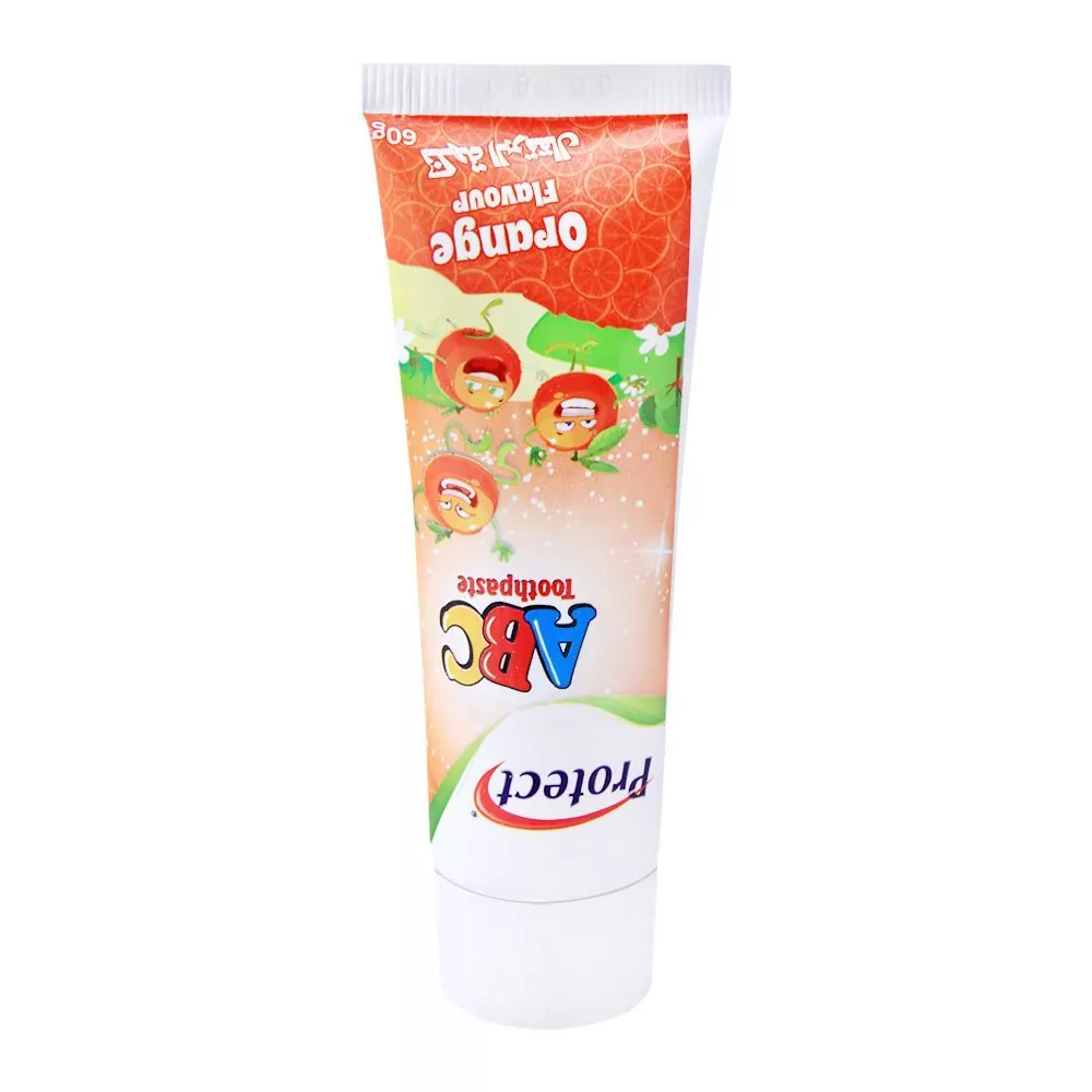 Protect Abc Toothpaste Orange Flavour, 60G