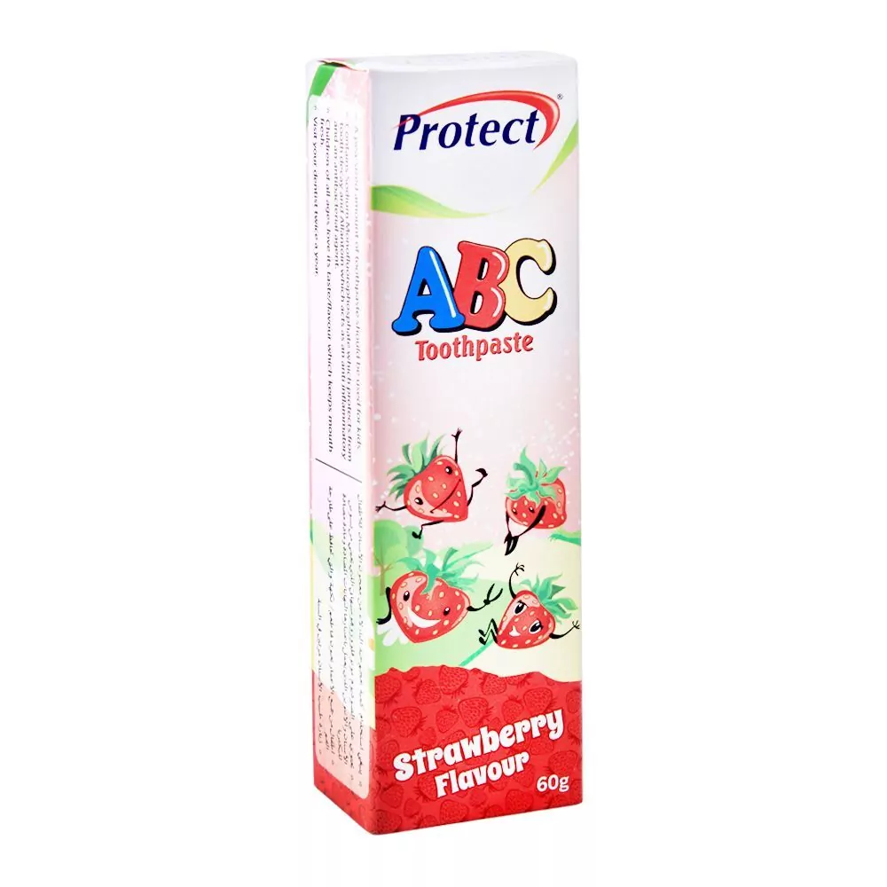 Protect Abc Toothpaste Strawberry-Flavour, 60G