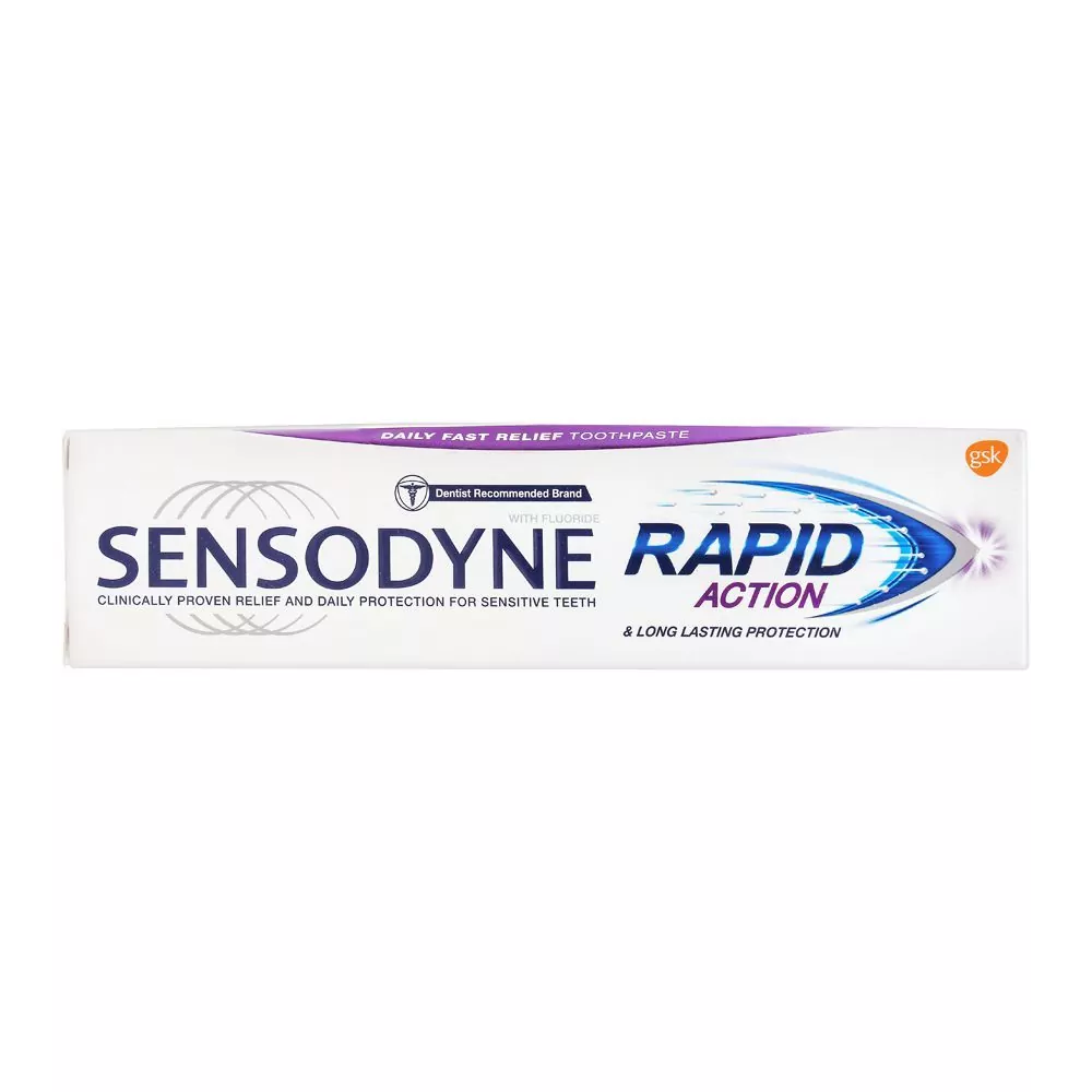 Sensodyne Toothpaste Rapid Action Long Lasting Protection70G A