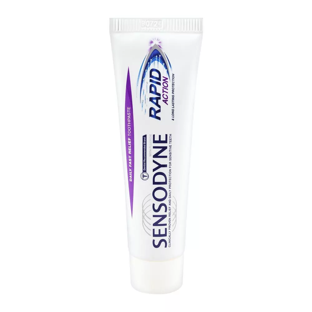 Sensodyne Toothpaste Rapid Action Long Lasting Protection,70G