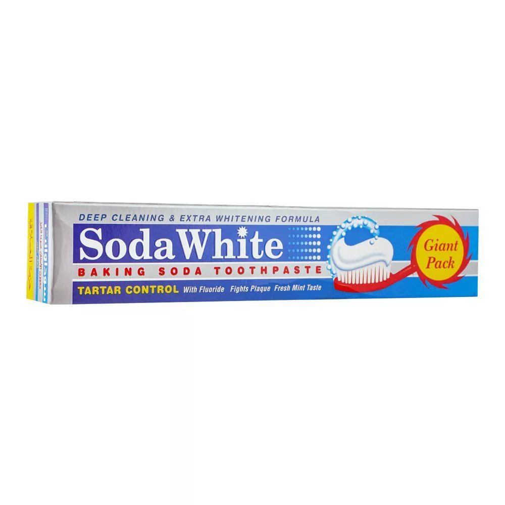 Soda White Baking Soda Tartar Control Toothpaste Giant Pack 135G A